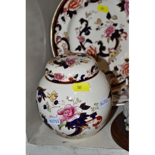 509 - DECORATIVE CERAMICS ETC, to include a boxed Beswick Peter Rabbit, Royal Albert 'Tom Kitten' plate, C... 