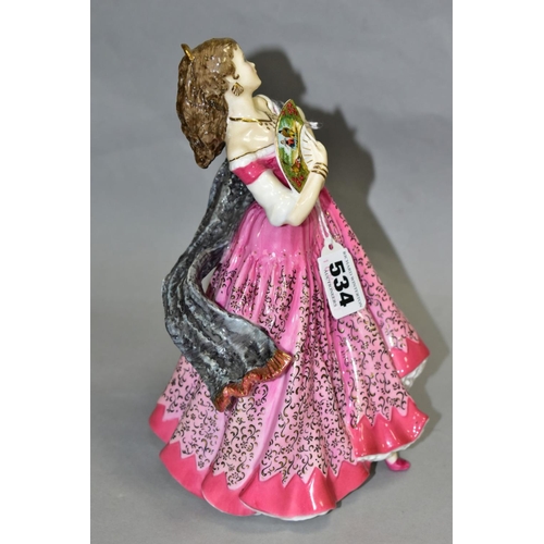 534 - A LIMITED EDITION ROYAL DOULTON FIGURE, 'Carmen' HN3993 from Opera Heroines Collection sculptured by... 