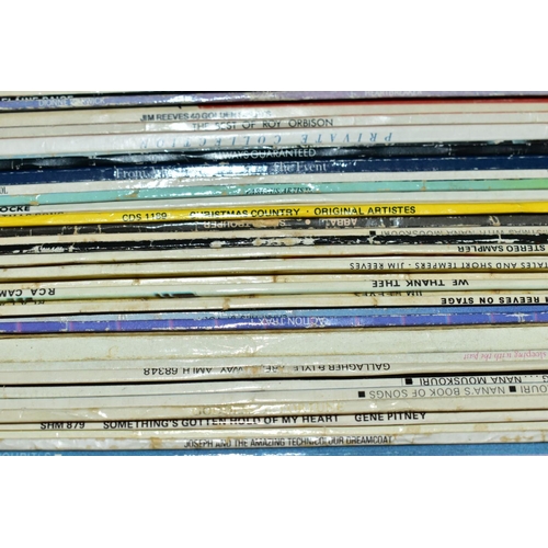 601 - TWO TRAYS CONTAINING OVER TWO HUNDRED AND TWENTY LPs AND 7IN SINGLES artists include The Byrds, Jimi... 