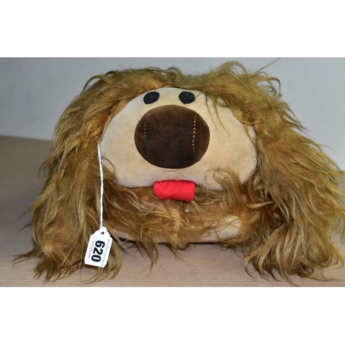 620 - A MERRYTHOUGHT MAGIC ROUNDABOUT DOUGAL SOFT TOY, label to the underside, approximate length 45cm (Co... 