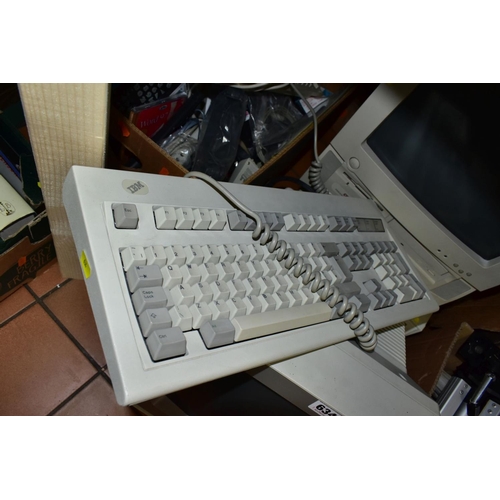 634 - COMPUTER EQUIPMENT ETC, to include an IBM Type 8550 computer with IBM 8513002 monitor, Compaq Presar... 