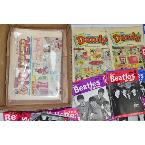 640 - A QUANTITY OF THE BEATLES MONTHLY BOOK, to include No's 1, 2, 4-11, 13-19, 21-28, 32-34, 37-40, 42 &... 