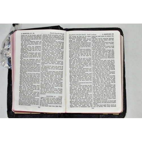 645 - BIBLE, a  bible signed by the Christian Missionary GLADYS AYLWARD, the message reads 'Xmas 1941 to D... 