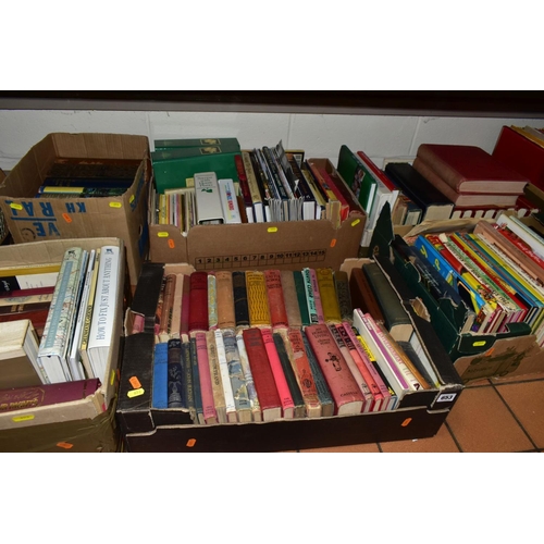 653 - BOOKS, six boxes of over one hundred and twenty five miscellaneous titles to include Royal biography... 