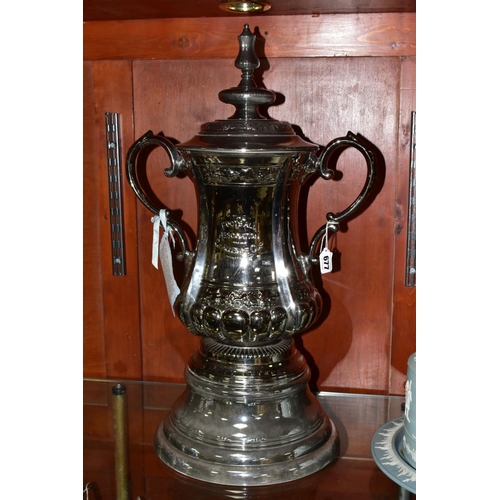 677 - PORTMEIRION POTTERY LIMITED EDITION REPLICA OF THE F.A. CUP, a scale replica of the Football Associa... 