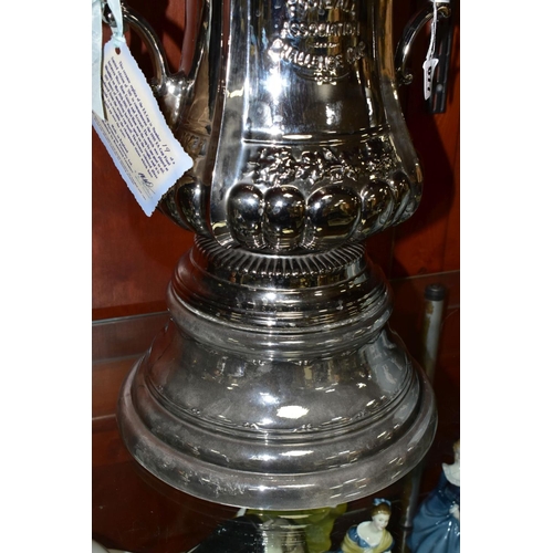 677 - PORTMEIRION POTTERY LIMITED EDITION REPLICA OF THE F.A. CUP, a scale replica of the Football Associa... 