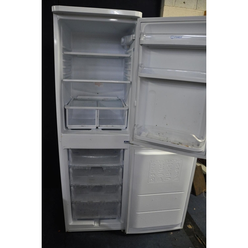 1080 - A TALL INDESIT FRIDGE FREEZER (PAT pass and working at 3 and -20 degrees)