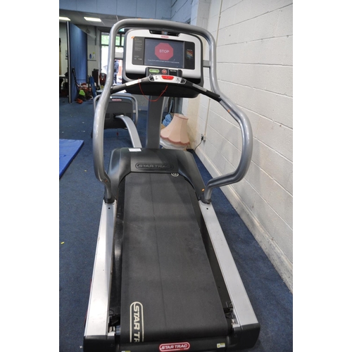 1125 - A STARTRAC E-TRxe TREADMILL, with 15in TV Touchscreen with Star Trac Coach (not PAT tested as no cab... 