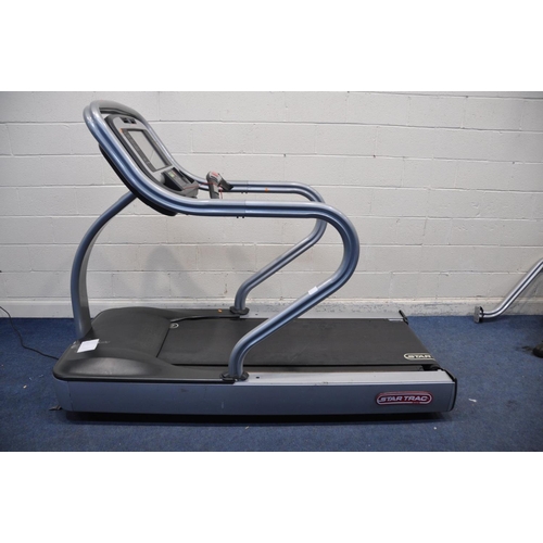 1125 - A STARTRAC E-TRxe TREADMILL, with 15in TV Touchscreen with Star Trac Coach (not PAT tested as no cab... 