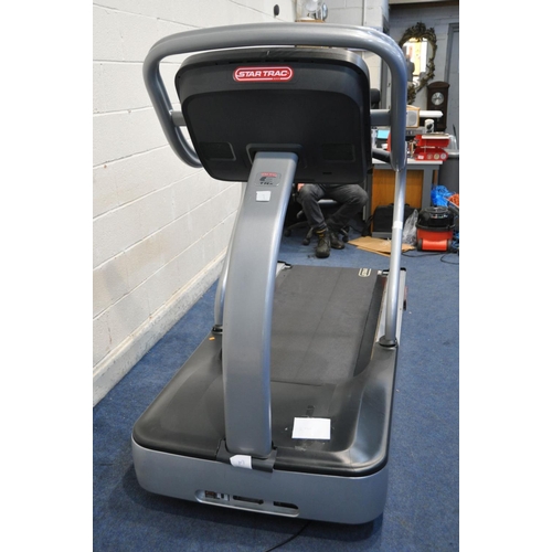 1125 - A STARTRAC E-TRxe TREADMILL, with 15in TV Touchscreen with Star Trac Coach (not PAT tested as no cab... 