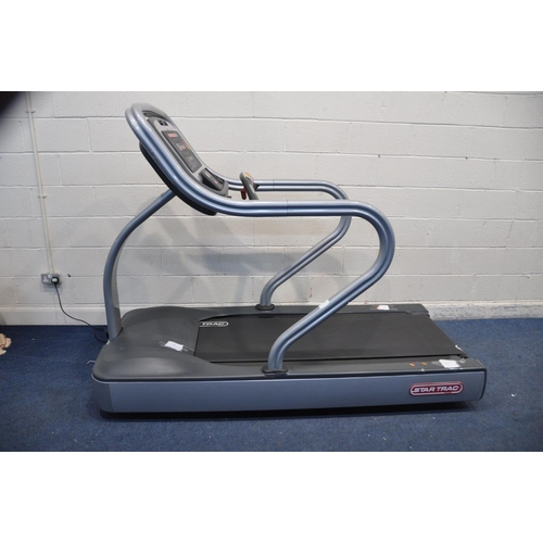 1128 - AN STARTRAC E-TRx TREADMILL with LED screen (not PAT tested as no cable supplied but tested for work... 