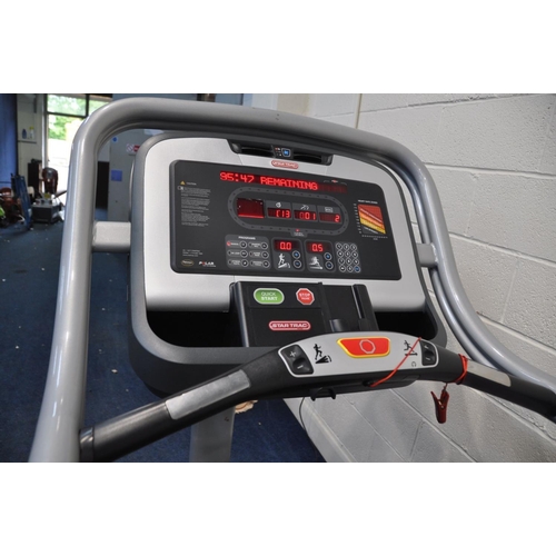 1128 - AN STARTRAC E-TRx TREADMILL with LED screen (not PAT tested as no cable supplied but tested for work... 