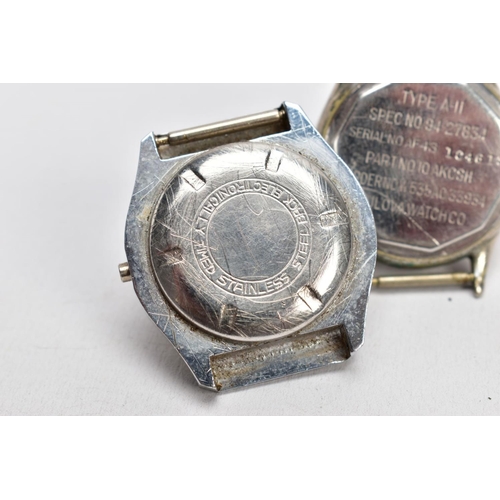 179 - TWO GENTS WRISTWATCHES, the first with a round white dial signed 'Ruhla, Antimagnetic', baton marker... 