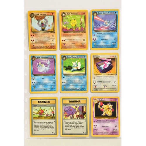 228 - A QUANTITY OF POKEMON CARDS, just over 100 Pokemon TCG cards from Base Set, Base Set 2, Fossil, Jung... 