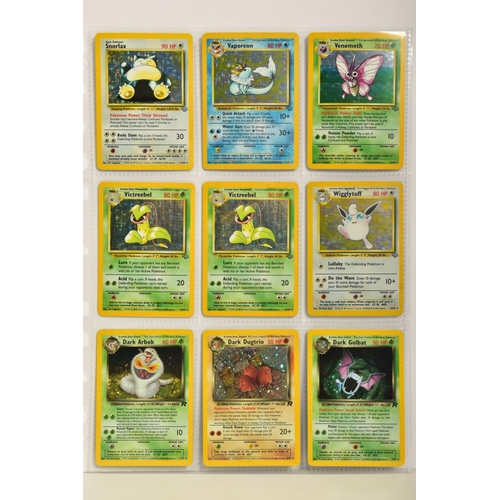 228 - A QUANTITY OF POKEMON CARDS, just over 100 Pokemon TCG cards from Base Set, Base Set 2, Fossil, Jung... 