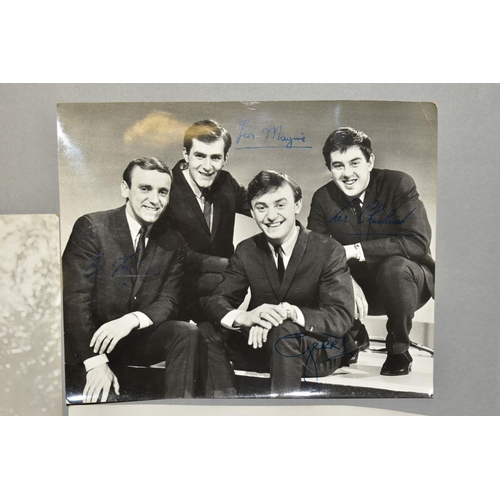 459 - POP MUSIC PHOTOGRAPHS, three photographs, The Beatles, Gerry and the Pacemakers and Billy J Kramer, ... 