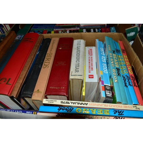 506 - BOOKS, DVD AND MAGAZINES, one hundred titles in five boxes includes biography, Science and History, ... 