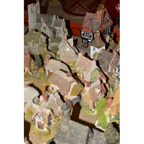 526 - FORTY TWO LILLIPUT LANE SCULPTURES, to include eight from South West Convent In The Woods (slight ru... 