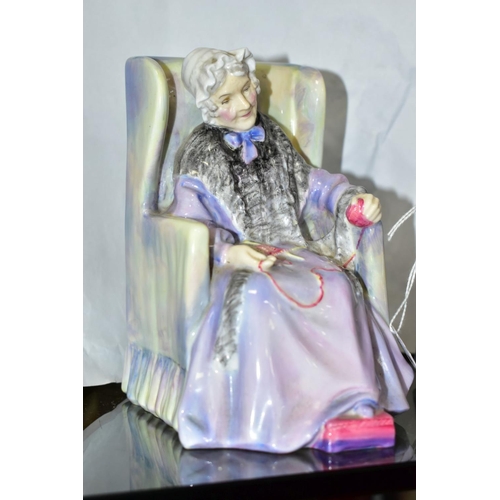 581 - TWO ROYAL DOULTON FIGURES, 'Darby' HN2024 and 'Joan' HN2023, heights 14cm (2) (Condition Report:- No... 