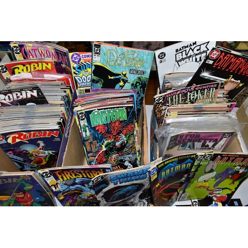 617 - THREE BOXES OF ASSORTED DC COMICS to include V for Vendetta Vol 1 1-10, Batman Adventures Vol 1 1-36... 