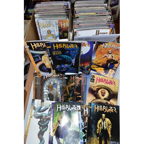 621 - FOUR BOXES OF ASSORTED COMICS, to include approximately 480 Vertigo titles, Sandman, The Dreaming Pr... 