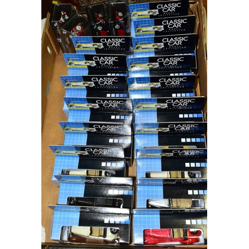 646 - A QUANTITY OF MODERN BOXED MOTORBIKE AND CAR DIECAST AND PLASTIC MODELS, majority of bikes are Maist... 