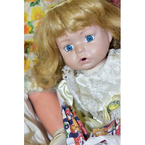 680 - AN S.F.B.J. BISQUE HEAD DOLL, back of head marked 'S.F.B.J. 251 Paris', sleeping blue glass eyes (da... 