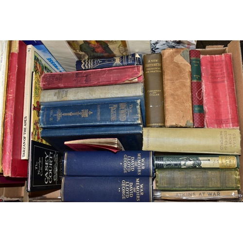 706 - BOOKS, a collection of approximately forty five titles to include Lexical works, War and Military in... 