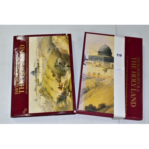 710 - DAVID ROBERTS R.A. THE HOLY LAND, published by Terra Sancta Arts Ltd, Israel, slight damage to front... 