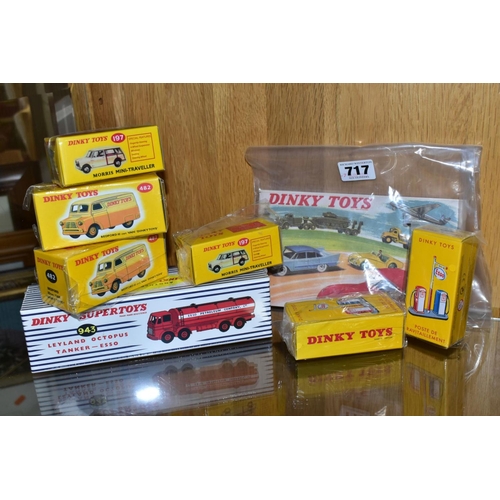 717 - A QUANTITY OF BOXED ATLAS EDITIONS DINKY TOYS DIECAST MODELS, all boxes still sealed in original cel... 