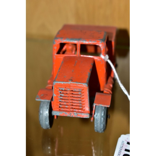 718 - AN UNBOXED MOKO LESNEY PRIME MOVER, playworn condition, missing both engine covers, no trailer or bu... 