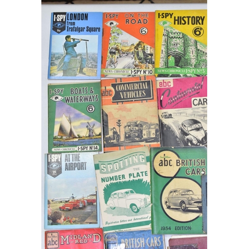 763 - A QUANTITY OF IAN ALLAN A.B.C. BOOKS, mainly from the 1950's, all are car or transport related, no r... 