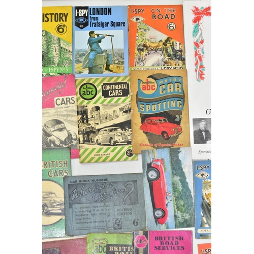 763 - A QUANTITY OF IAN ALLAN A.B.C. BOOKS, mainly from the 1950's, all are car or transport related, no r... 