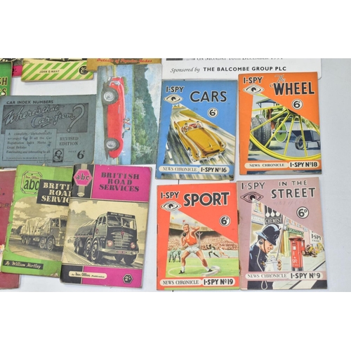 763 - A QUANTITY OF IAN ALLAN A.B.C. BOOKS, mainly from the 1950's, all are car or transport related, no r... 