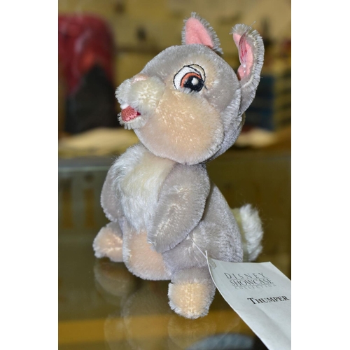 781 - AN UNBOXED STEIFF LIMITED EDITION DISNEY SHOWCASE EDITION 'THUMPER', mohair, approximately 16cm high... 