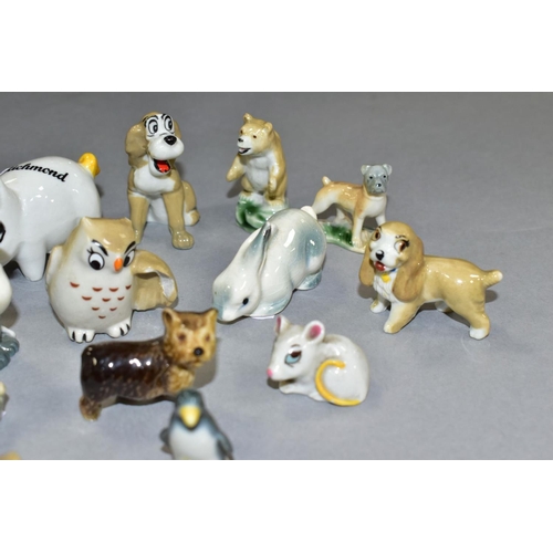 799 - A SMALL GROUP OF WADE WHIMSIES etc, to include Nursery Favourite 'Wee Willie Winkie', Walt Disney ch... 