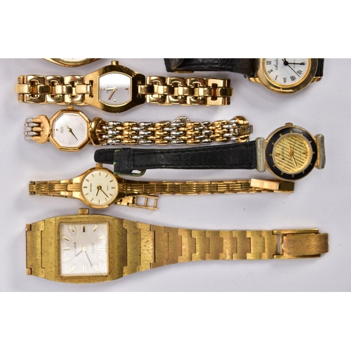 83 - A BAG OF ASSORTED LADIES AND GENT'S WRISTWATCHES, mostly quartz movements, with names such as 'Seiko... 