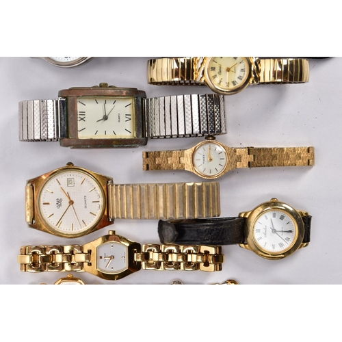 83 - A BAG OF ASSORTED LADIES AND GENT'S WRISTWATCHES, mostly quartz movements, with names such as 'Seiko... 