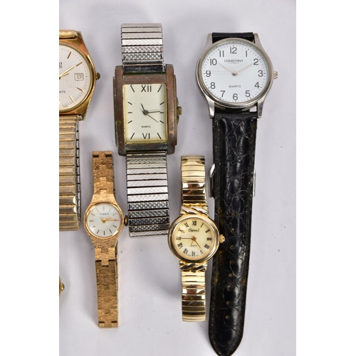 83 - A BAG OF ASSORTED LADIES AND GENT'S WRISTWATCHES, mostly quartz movements, with names such as 'Seiko... 