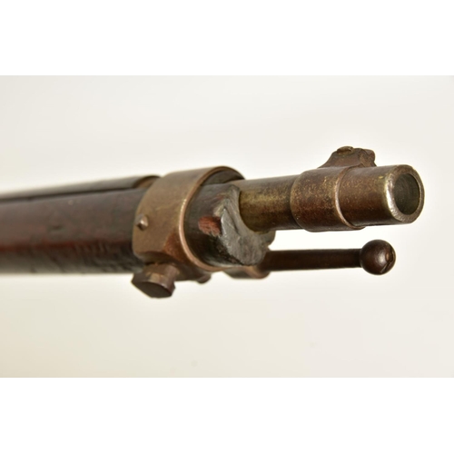 115 - A STEYR MANNLICHER MODEL 95 MILITARY RIFLE CONVERTED TO .410'', the magazine had a plate welded acro... 