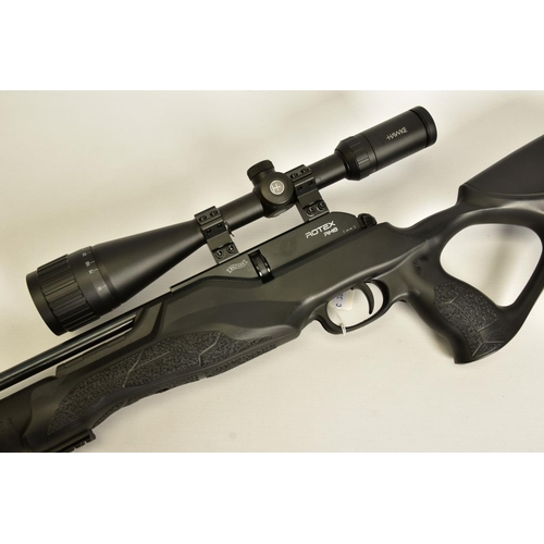 122 - A .177'' WALTHER ROTEX RM8 VARMINT ULTRA COMPACT PCP AIR RIFLE, serial number R0017151, fitted with ... 