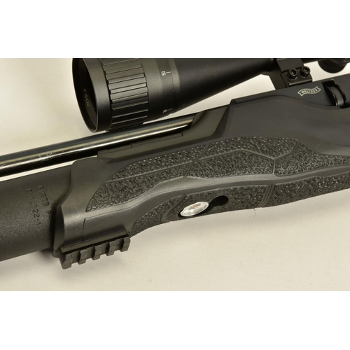 122 - A .177'' WALTHER ROTEX RM8 VARMINT ULTRA COMPACT PCP AIR RIFLE, serial number R0017151, fitted with ... 