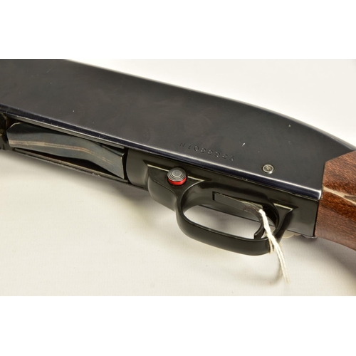 123 - A 12  BORE 2¾'' CHAMBERED WINCHESTER RANGER MODEL 140 SINGLE BARREL SEMI AUTOMATIC, fitted with a re... 