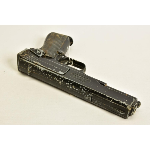 124 - A BB DIANA G10 REPEATER AIR PISTOL, in working order with a loss of a considerable amount of its jap... 