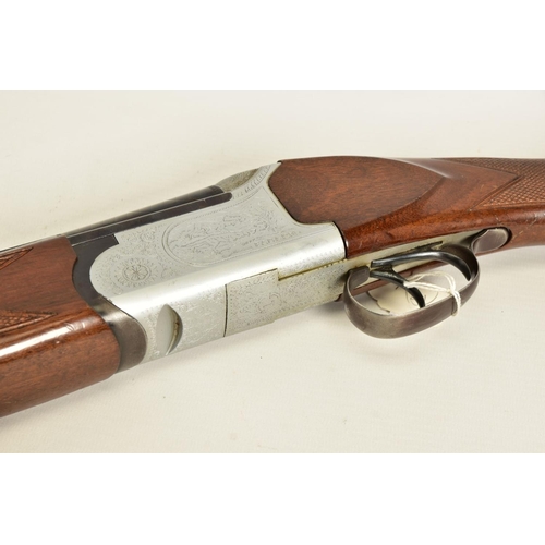 125 - A 12 BORE 70MM (2¾) CHAMBERED OVER THE UNDER NON EJECTOR SHOTGUN BY FABARM OF ITALY, bearing serial ... 