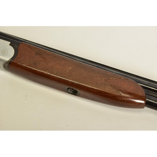 125 - A 12 BORE 70MM (2¾) CHAMBERED OVER THE UNDER NON EJECTOR SHOTGUN BY FABARM OF ITALY, bearing serial ... 