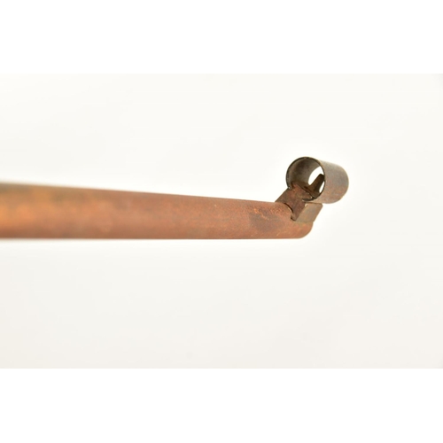 131 - A .22'' BREAK ACTION SPRING AIR RIFLE, serial number 05 88 g in working order marked 'Made in Hungar... 