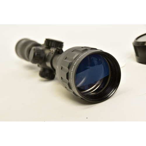 135 - A NIKO STIRLING 3.9 X 50 RIFLE SCOPE and mounts, it appears to be in unused condition