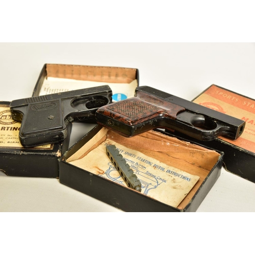 138 - A .22'' RIM FIRE BLANK MK 3 SPORTS STARTING PISTOL by Webley & Scott Ltd, complete with it's box, to... 