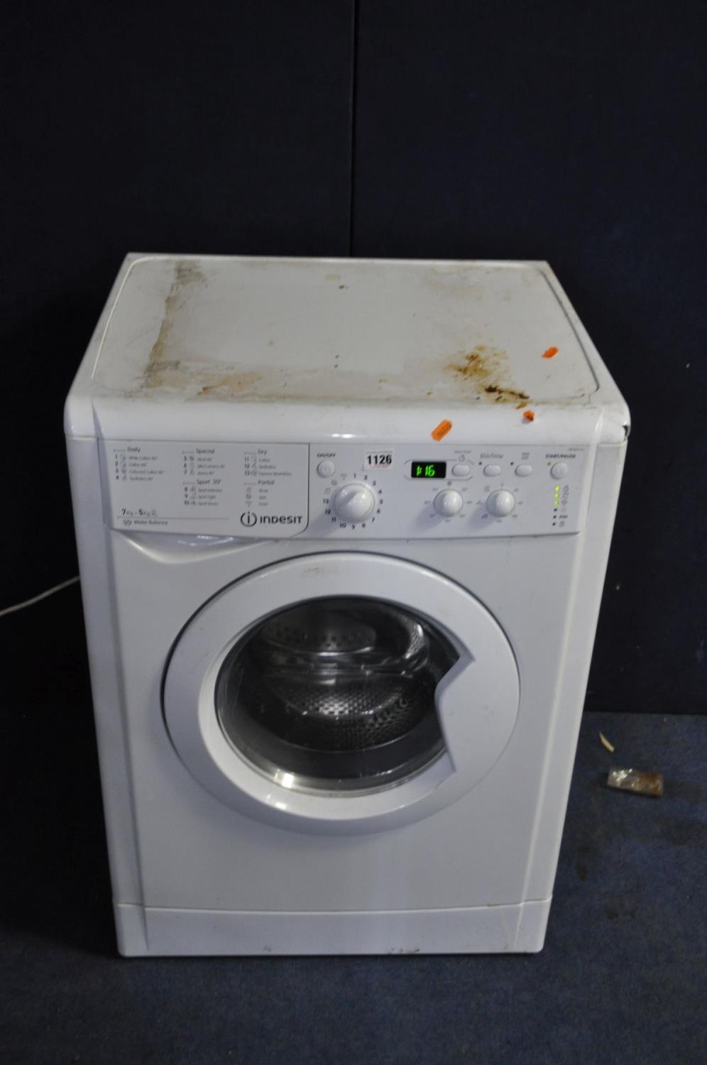 indesit washing machine iwdd7143